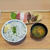 築地食堂 源ちゃん - しらす丼とお刺身定食