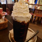 Cafe赤居文庫 - アイスウインナーコーヒー