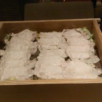 銀座しゃぶ通 マロニエゲート店 - 蒸ししやぶ・After