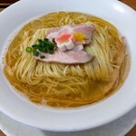 鯛塩そば 灯花 本店 - 鯛塩そば茶漬けセット1270円税込。