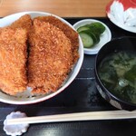 五十番 - 料理写真:ソースカツ丼 700円 全景