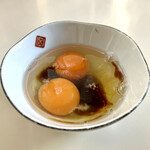 弁天の里 - 葉酸たまご(全卵2個＋山椒醤油)
