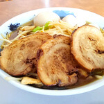 麺カフェ ひまわり - チャーシューモヤシラーメン