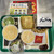 マクドナルド - 料理写真:チーズバーガーハッピーセット（えだまめコーン、オレンジジュース）＆マックフライポテトＳ＆チキンタツタセット（サイドサラダ、オレンジジュース）