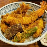 のれんと味 だるま料理店 - 天丼