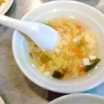 盛香園 - スープ