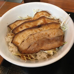 長尾中華そば 京都拉麺小路店 - チャーシュー丼　350円