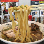 長尾中華そば 京都拉麺小路店 - 麺リフトアップ