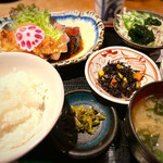 Kitahama Yoshida - 魚と肉のハーフ（ランチ）