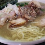 塩そば専門店 桑ばら - 蟹と牛そば