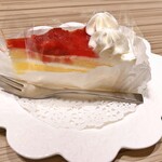 大和珈琲 - いちごのケーキ