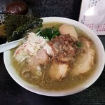 塩そば専門店 桑ばら - 蟹と牛そば