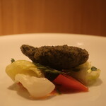 RISTORANTE IL NODO - "カキフライ" 真鶴漁港の岩カキ 海藻ハバノリ 湘南ポモロンアップ