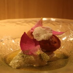 RISTORANTE IL NODO - 小田原 山北の木苺 平塚横田さんの薔薇 小田原の黒米アップ