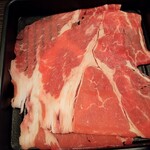 しゃぶ葉 - 牛肉①