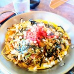 cafe rest HAKUBA - 「くわなめし」バンブー焼きそば