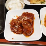 韓国料理 扶餘 - ヤンニョムチキン