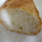 墨繪パン - フランスパンの断面