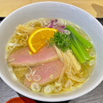 超純水採麺 天国屋 - 「鴨白醤油らぁめん」