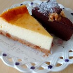 cake shop mogu - チーズとチョコ！(　＾∀＾)