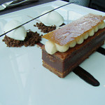 ブルガリ イル・リストランテ ルカ・ファンティン - Dolce 塩キャラメルのミルフィーユ