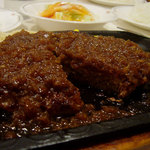 ハンバーグハウス牛車 - ハンバーグ