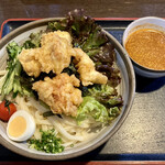 讃岐うどん 伴 - ピリ辛ぶっかけ 大盛(900＋200円)