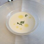 175571525 - 本日の冷製スープ(ジャガイモのオリジナルスープ)
