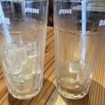 ドトールコーヒーショップ - 右氷普通量・左氷少な目