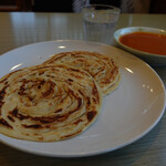 ミライ 南インド料理 - ケララパロタ、ナダンミーンカレー