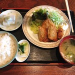 居酒屋 串春亭 - ミックスフライ定食