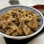 吉野家 - 牛丼＋アサリ汁