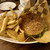 ウエスタナ - 料理写真:ハンバーガーのコンボ