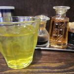 ジャスミン茶がいただけます