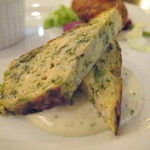 ドン マンジョーネ ディ ナポリ - ゴルゴンゾーラソースのイタリアンオムレツ 