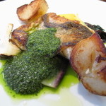 オステリア チロ - ヒゲダラとじゃがいものソテー