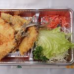 小池食堂 - アジフライ定食のテイクアウト 750円（小池食堂）