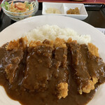 喜々津カントリー倶楽部 - 料理写真:カツカレー