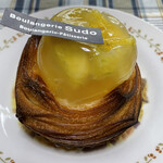 ブーランジェリー スドウ - パイナップルとココナッツジュレのデニッシュ