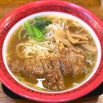 万世橋酒場 - 排骨拉麺￥880　2022.5.18