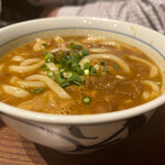 京出汁おでん・青森地鶏 酒場634 - カレーうどん790円