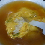 天津飯（中はこんな感じ）