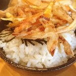 四ツ谷胡桃屋 - ランチのこぶりかき揚げ丼