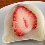 しまや 彩香 - 2013.2.24(日)16時　岡山から4人で訪問　苺だけでなく、マロンミルク大福170円も大推薦(^^♪
      