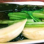 にんにく村 - にんにく村　これがいつも美味しい！昆布水につけたのか？