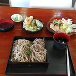 Bashou en - 打ち立て蕎麦＆揚げたて天ぷら・惣菜　名物食べ放題！！　1749円