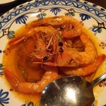 ボデガ エル ラガール - 天使の海老のアヒージョ