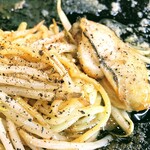 にんにく村 - にんにく村　焼きそばと牡蠣のコラボ
