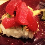 粋や - 海苔抜きしゃりこまの納豆まぐろです