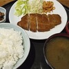 居食や 一本道 - ロースカツ定食